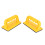 Wood Cutting Push  Stick Block 2-Pack Set – Angle Handle Foam Pad Holder Blocks For Cutting  Jointer, Table Saw 10