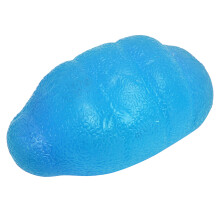 Elastic Grip Finger Power Ball - Blue, 8cm x 4.5cm, Stress Relief