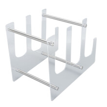 3-Tier Acrylic Keyboard Display Stand for Gaming Desk, 25x20x29.8cm