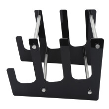 3-Tier Acrylic Keyboard Display Stand for Mechanical Gaming Black