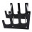 3-Tier Acrylic Keyboard Display Stand for Mechanical Gaming Black 1