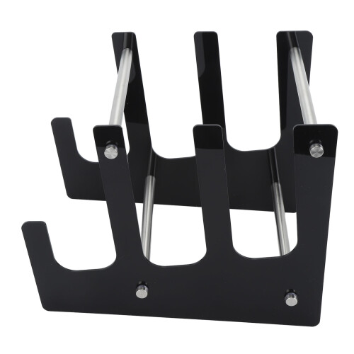 3-Tier Acrylic Keyboard Display Stand for Mechanical Gaming Black