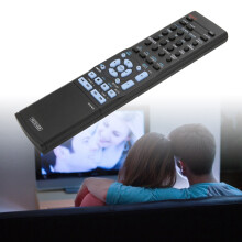 AXD7631 LCD-TV & AV-Receiver Fernbedienung, Schwarz, ABS, 2xAAA-Batterien