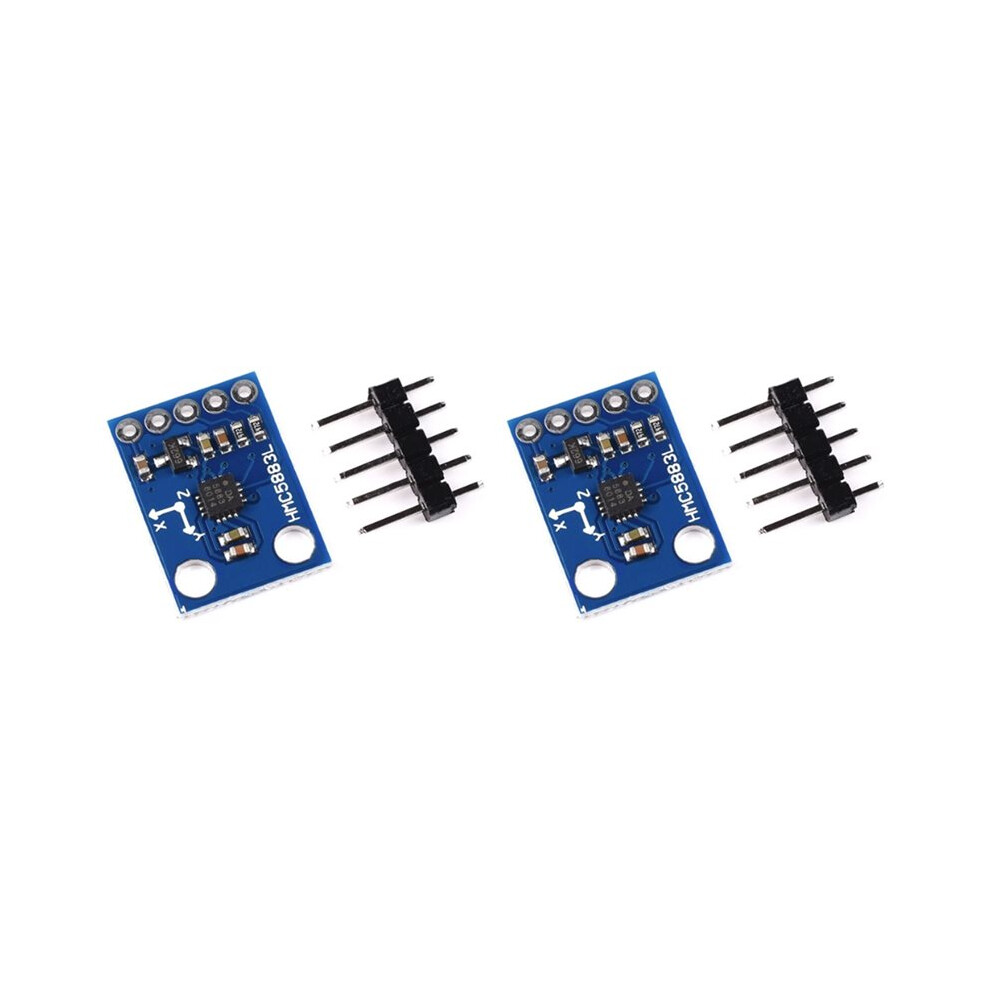 2X Gy-273 Hmc5883l Triple Axis Compass Magnetometer Sensor Module 3V-5V Three Axis Magnetic Field Module For 6032481389446