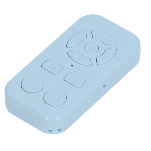 9-Key Bluetooth Remote Control Page Turner, 150mAh, Rechargeable, Blue