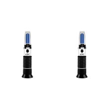 2X Wine Tester Handheld Refractometer Sugar Content Tester Sugar 0-40% Alcohol 0-25% Alcohol Tester