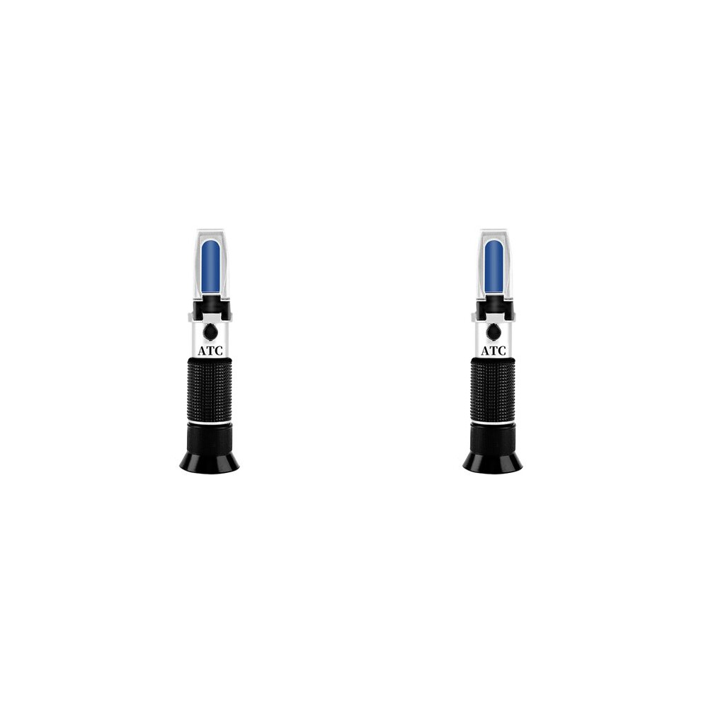 2X Wine Tester Handheld Refractometer Sugar Content Tester Sugar 0-40% Alcohol 0-25% Alcohol Tester 4714067253892