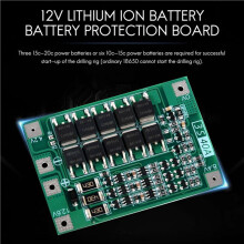 5X Carte de Protection 3S 40A pour Tournevis 12V Li-Ion 18650 BMS Battery Board avec Balance Liion Battery Pack Module