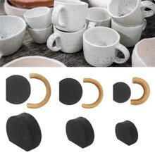 Pottery Mug Handle Molds Set of 12 DIY Cups Handle Making Mold Tool for Clay Ceramic Clay Cutters Coffee Mug Handle Mold
