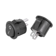 100 X 6A 125V/3A 250V SPST Interrupteur A Bascule Noir