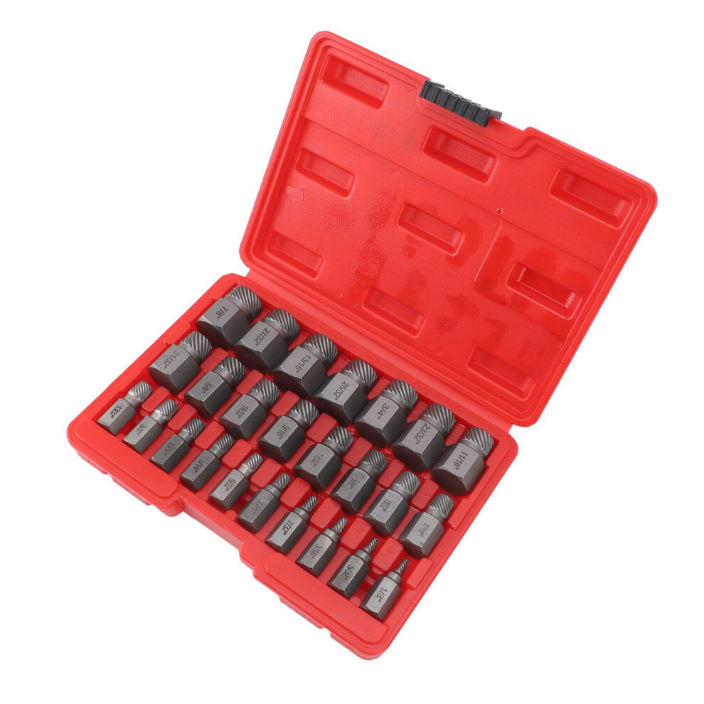 Imperial 25 Pieces Screw Removal Kit Hex Shank For Damaged Bolts And Screws 8331391326380