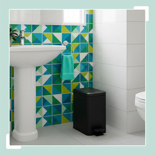 Schmaler Treteimer, 10 l - Soft-Close, berührungsloses Design 2