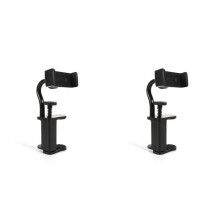 2X Guitar Phone Holder for 6-10.5cm Thick Guitars/Ukulele,Guitar Sheet Music Holder for Digital Sheet Music