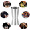 12X Spirit Measures 25Ml/50Ml, Shot Measure Drinks Gin Jigger  Dual Drinks Measuring Cup 1