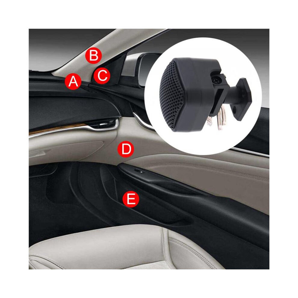6Pcs 500W High Efficiency Car Tweeter Speakers Auto Horn Audio Music Stereo Speaker For Car Audio System 6033708723357