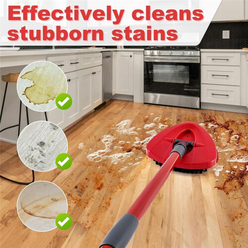2pcs Scrubber Mop  for ,for , Spin Mop Scrub Brush  for  EasyWring 1-Tank 2