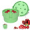 Pitter Tool Pit Remover-Quick Release Multi- Pit Remover,Effort-Saving Hand Push Presses Design for Fruits 3
