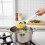 (White) Baby Food Masher & Strainer for Kitchen Use 5