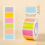 500 Waterproof Colored Labels Stickers for Inventory Address File Classification 3