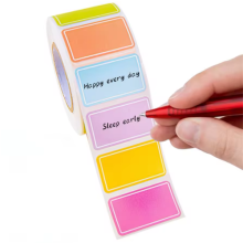 500 Waterproof Colored Labels Stickers for Inventory Address File Classification