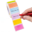 500 Waterproof Colored Labels Stickers for Inventory Address File Classification 1