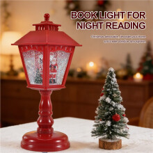 Christmas Decorations Crystal Luminous Night Light Christmas Ornaments Table Lamp Christmas Home Decoration Red