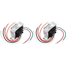 2X 24V 40VA Control Transformer 40VA, Primary 120, 208, 240V Secondary 24V, HVAC Furnace Multi Tap with Foot Mount