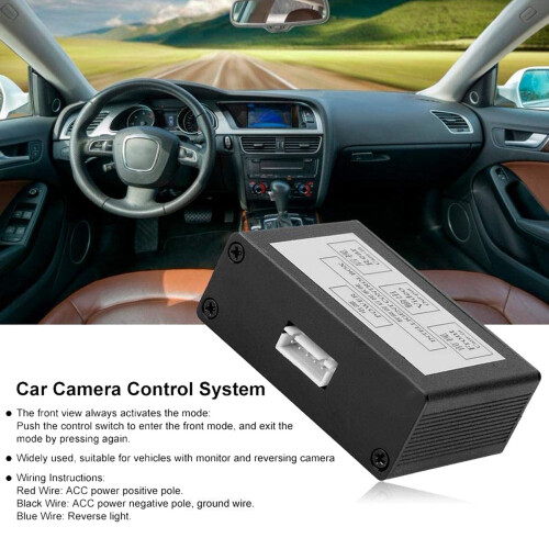 2X Car Front View Camera Switcher Parking Camera Converter Front Rear View Video  Channel Control Box 1