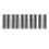 Binder Spines 19mm 30 Rings Plastic Suitable for A4/B5/A5 150 Sheets Black 15