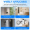 Electronic Water Descaler System Reduces Limescale Rust and Minerals No Chemicals Easy Installation EU Plug 5