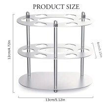 1pc Stainless Steel Toothbrush Holder, Electric Toothbrush Holder for Bathroom, Bathroom Toothbrush Organizer