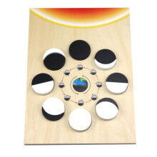 Wooden Planet Puzzles Learning Montessori Toy Kids Change Cognitive World Map Matching Game for 3-6 Years Old C