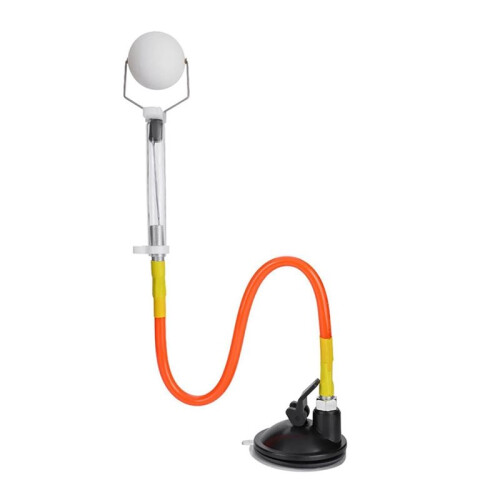 Pong Trainer with Suction Base Table Tennis Training Device Rebound  Machine with Elastic Rod for Beginners