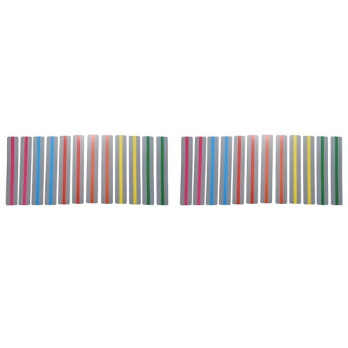 24Pcs Guided Reading Strips Highlight Strips Colored Overlay Bookmarks Help with Dyslexia Teacher Supply Assistant