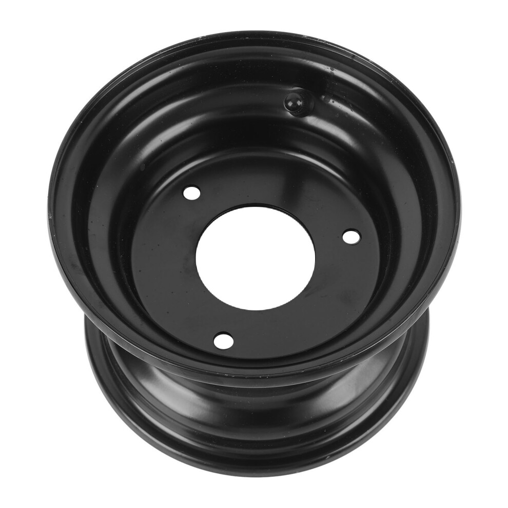 145/70-6 Go Kart Wheel Rim 3 Hole 6 Inch Aluminium Black 7293282183551
