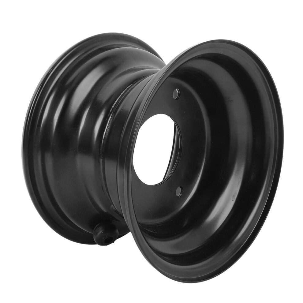 145/70-6 6 Inch Go Kart Rim 3 Holes Aluminium Black 7293282179752