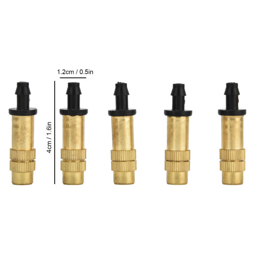 100PCS Copper Atomizing Nozzle for 4/7 Hose | Drip Irrigation Sprayer 2