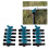 50 Pack Plastic Gate Valve 25mm to 3/4in Male 1
