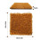 6Pcs Washable Chicken Nesting Pads,Chickens Nesting Pads Artificial Grass Rug Reusable Hens Nest Boxes Pad 8