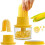 Corn Cob Stripper, Corn Peeler From Corn  the Cob, Quick Corn KernelCutter Tool, with Bowl & Safety Handle 2