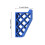 (Ski Wall Mount, Blue Large) Ski & Snowboard Wall Mount - Durable Storage Rack 6