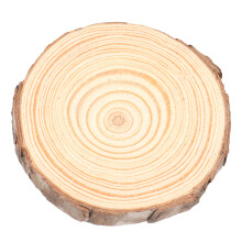 Gladde houten schijven voor doe-het-zelf knutselprojecten, milieuvriendelijke rustieke houten cirkels, natuurlijke houtnerf, houten trouwdecoratie,