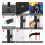 Roda de Prêmios de 12 Polegadas com 12 Ranhuras, Base e Suporte Resistentes, Ideal para Eventos de Carnaval e Festas em Casa 2