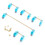 Mechanical Keyboard Stabilizer Transparent Blue for 61/64/87 Keys 2