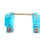 Mechanical Keyboard Stabilizer Transparent Blue for 61/64/87 Keys 8