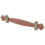 Artificial Leather Luggage Handle 192x38mm Reddish Brown 9
