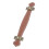 Artificial Leather Luggage Handle 192x38mm Reddish Brown 14