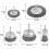 2X Wire Brush for Drill, Wire Wheel Brush Cup Set, Stripping and Drill Attachment 6