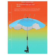 Universal Baby Car Pram Umbrella Adjustable Shade Umbrella Uv Sunshade for Stroller Accessories Sun Visor