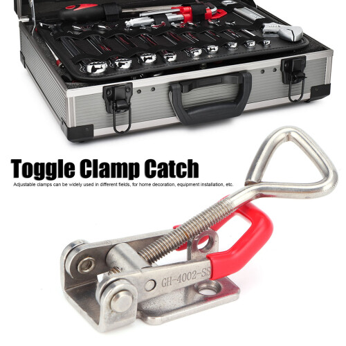 Adjustable Toggle Latch Clamp 220kg Stainless Steel, Quick Release 2